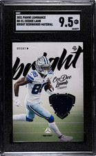 CeeDee Lamb 2021 Luminance Bright Beginnings Material SGC 9.5