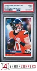 2024 PANINI INSTANT NFL RATED ROOKIE RETRO #RRR1 BO NIX RC #/890 PSA 9