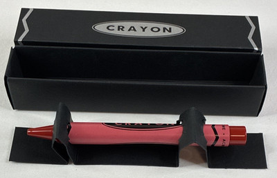 ACME Studio ''Crayon - Red'' Retractable Roller Ball Pen by ADRIAN OLABUENAGA