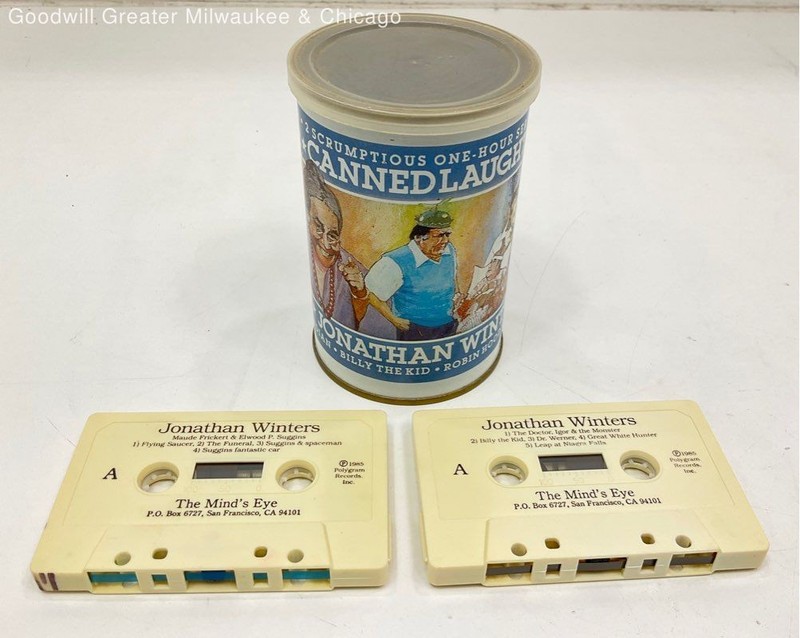 Vintage 1985 "Canned Laughter" Comedy Cassette Tape set