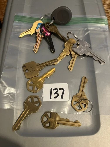 *Assorted Lot of Misc Cut Keys House Business Craft Decor Metal KWIKSET SCHLAGE