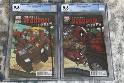 CGC 9.6 Prelude To Deadpool Corps #2 & #3 Lot Of 2  1st App Of Dogpool & Kidpool