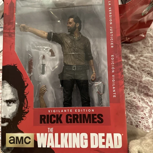 MCFARLANE RICK GRIMES VIGILANTE THE WALKING DEAD 10-INCH DELUXE ACTION FIGURE
