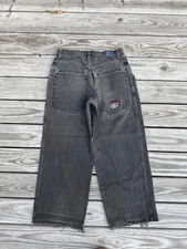 Vintage JNCO Wide Leg Baggy 90s Y2K Skater  Jeans Made In USA 33” X 32” RARE
