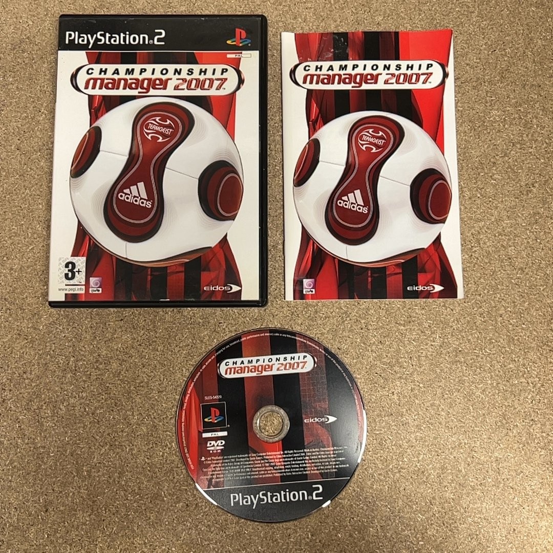 Championship Manager 2007™ (PlayStation 2) [Complete & Tested]