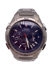 CASIO Solar Watch WAVECEPTOR Analog SLV
