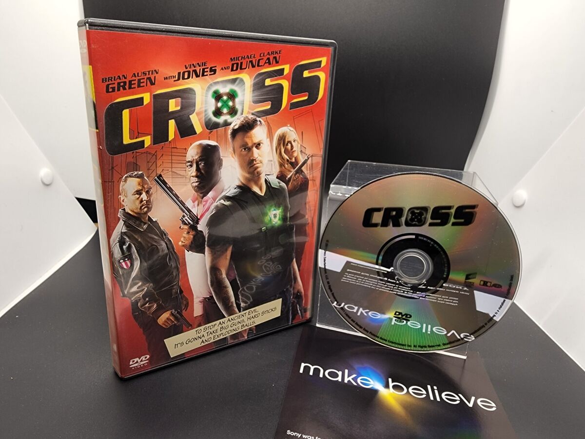 Cross DVD Brian Austin Green, Jake Busey, Michael Clarke Cross DVD Brian Austin Green, Jake Busey, Michael Clarke