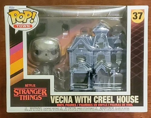 NEW FUNKO POP! TOWN - NETFLIX STRANGER THINGS - VECNA WITH CREEL HOUSE #37