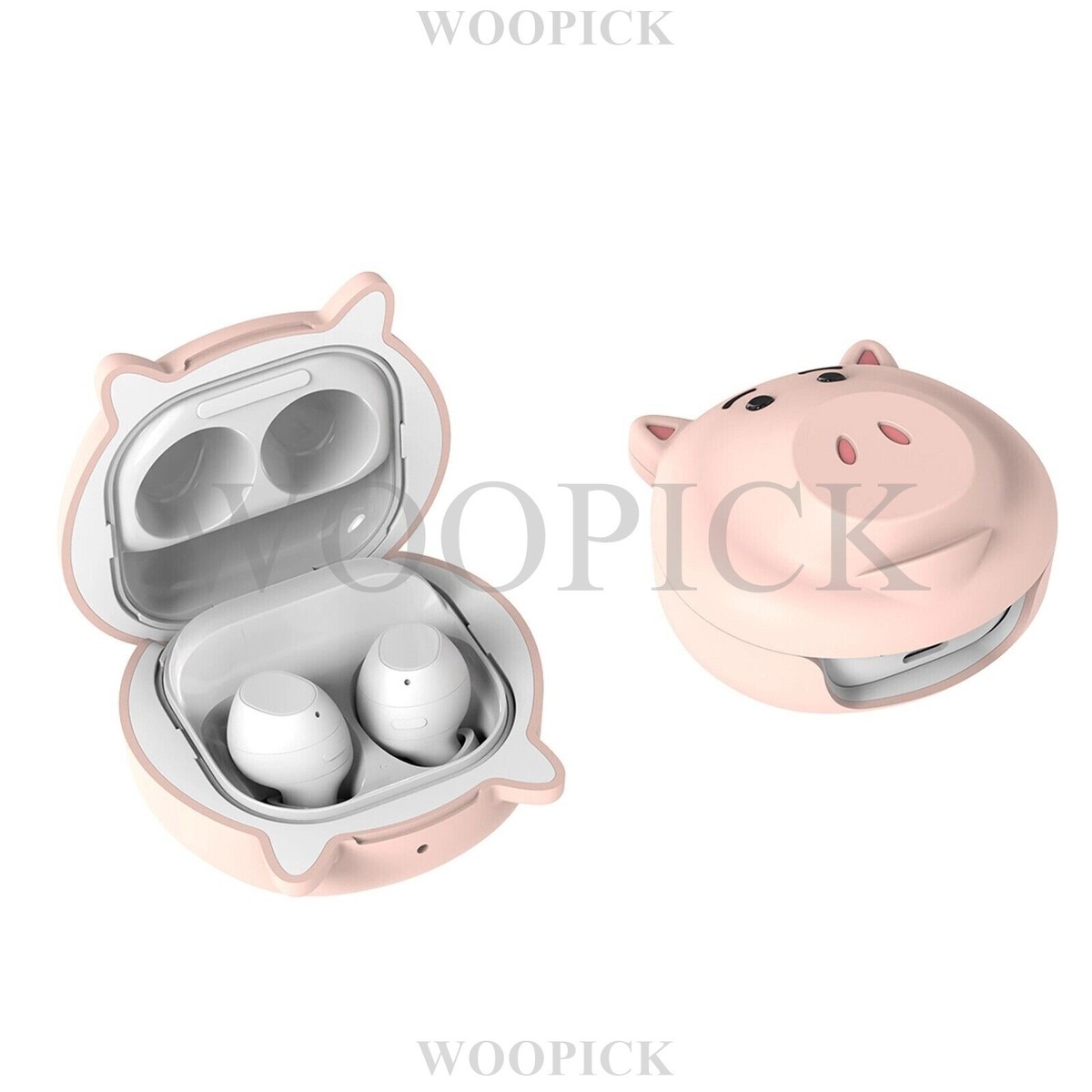 Samsung Galaxy Buds2　イヤホン　カバーつき　美品　箱有り Samsung Galaxy Buds 2/Pro/Live Disney Hamm Cover Case -100