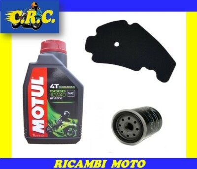 Kit Tagliando Aprilia Scarabeo 400 Ie 2006-2009 - Olio Motore, Candela E Filtri - Foto 10
