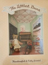 GUND The Littlest Bears 7018 Sister and Brother Handcrafted 1994 Miniature Vtg