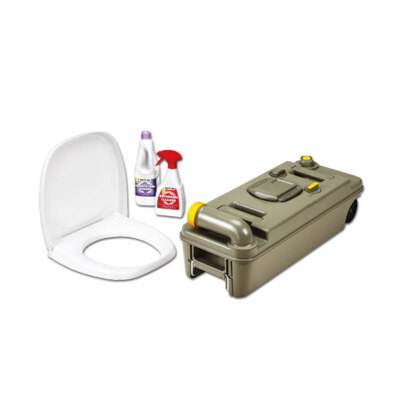 Brunner Toilette Fresh-Up Set - Zusatztank Set für Thetford Chemie-WC 