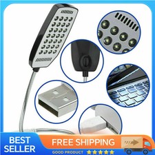 Bright Flexible Mini 28 LED USB Light Computer Lamp Laptop PC Desk Reading US