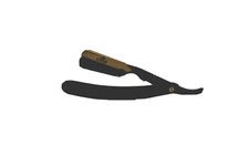 Lotus Matt Black Metal Classic Shaving Razor