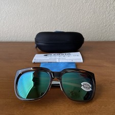 Costa Del Mar Women's Waterwoman 2 Square Sunglasses 58mm 06S9004 Green