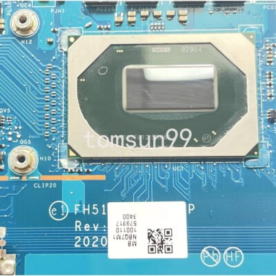 For Acer AN515-55 AN517-52 Motherboard LA-J871P W/ I5 I7 CPU
