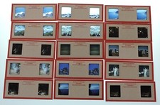 46 KODACHROME STEREO SLIDES 1950S TRAVEL, FLOWERS