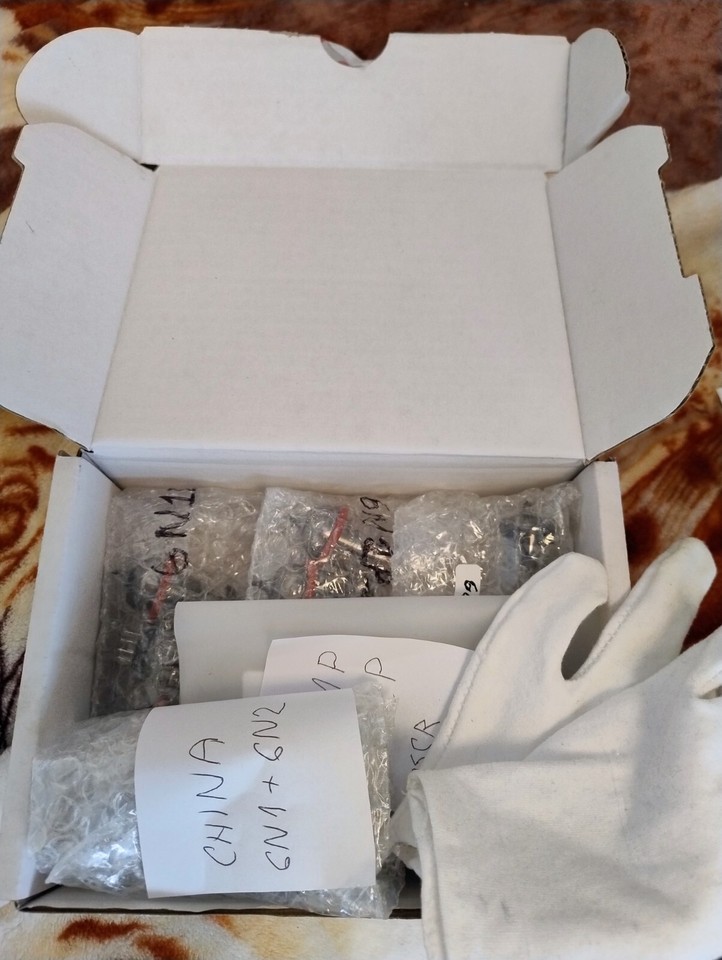 Valves&Vacuum Tubes for Dared MP5BT amplifier 6N1PEV 6N2PEV 6N1P