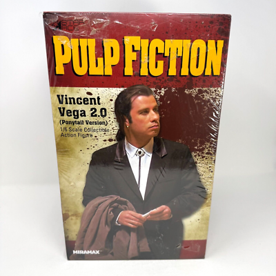 Star Ace Toys Pulp Fiction Vincent Vega 2.0 Ponytail Ver. Deluxe