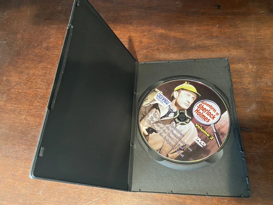 The Adventures Of Sherlock Holmes Dvd 50's Ronald Howard volume 2 - Image 3 of 3