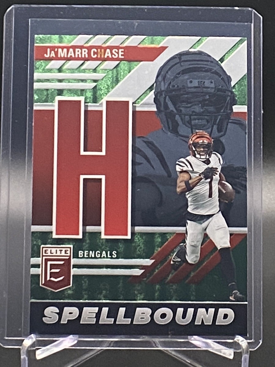 2023 Donruss Elite Spellbound Ja'Marr Chase SB-JC2 “H” Bengals