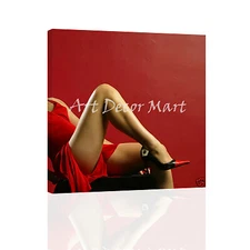 Crimson And Legs CANVAS  - - CANVAS OR PRINT WALL ART