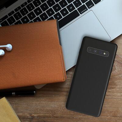 Für Apple iPhone 11 Pro Max Hülle Case Silikon Cover Schutzhülle Tasche Schwarz