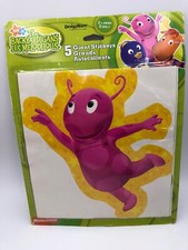 Nickelodeon The Backyardigans 5 Giant Colorful Fun Stickers Pkg New