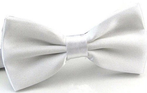 Party Silk Satin Plain Colour Tuxedo Solid Bow Tie Wedding Bowtie Necktie Ties - Picture 5 of 7