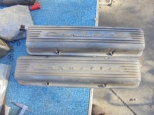 Aluminum Valve Covers Corvette 3767493 Sbc 1959-67 7 Fin Impala Nova Camaro 2 Aluminum Valve Covers Corvette 3767493 Sbc 1959-67 7 Fin Impala Nova Camaro 2