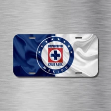 Cruz Azul Mexican Soccer Futbol Mexico Vehicle License Plate Auto Car NEW MX