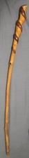 Vintage Twisted Wood 42" Walking Stick Hiking Aid Injury Relief 24 Hr Protection