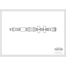 Flexible de frein Fiat PALIO