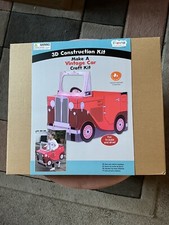 Fiesta Crafts 3D Construction Kit Make a Vintage Car Kids Creative Toy RRP 32.99