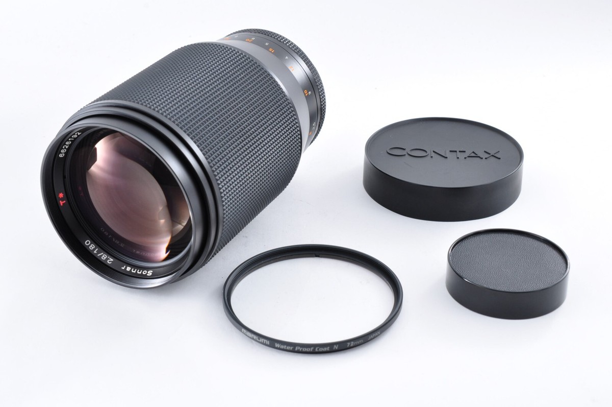 Contax Carl Zeiss Sonnar T* 180mm F/2.8 AEG For CY Mount From