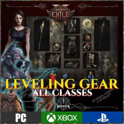 PATH OF EXILE 2  LEVELING GEAR   NORMAL / CRUEL  ALL CLASS  EARLY ACCES POE2