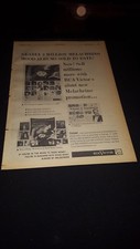 George Melachrino Rare RCA Victor 1953 Promo Poster Ad Framed!