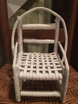 doll sized wicker chairs