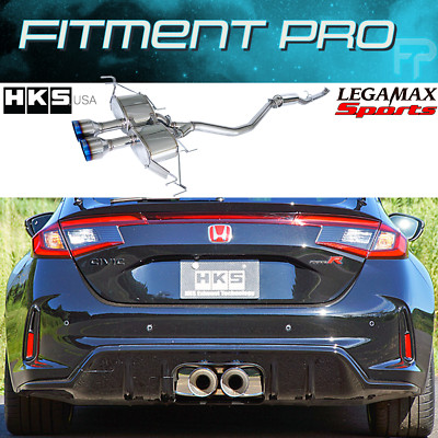 HKS 31021-AH005 LEGAMAX Sports Catback Exhaust For 23+ Honda Civic