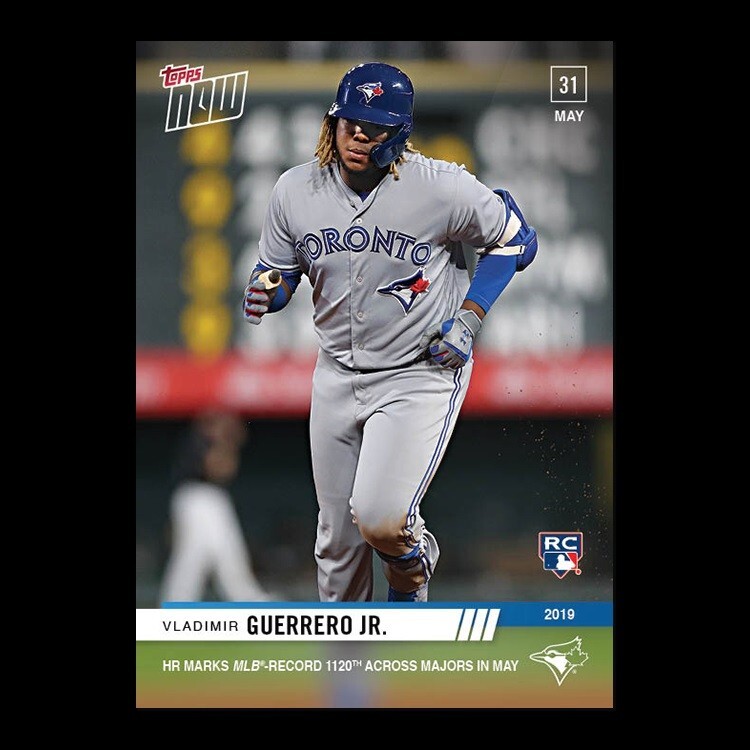 【psa10】2019 topps guerrero jr.ルーキーカード 2019 TOPPS NOW # 305 VLADIMIR GUERRERO JR. RC Rookie Toronto