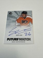 Erik Gustafsson 2011-12 SP Authentic Future Watch Auto FWA RC 261 (/999)