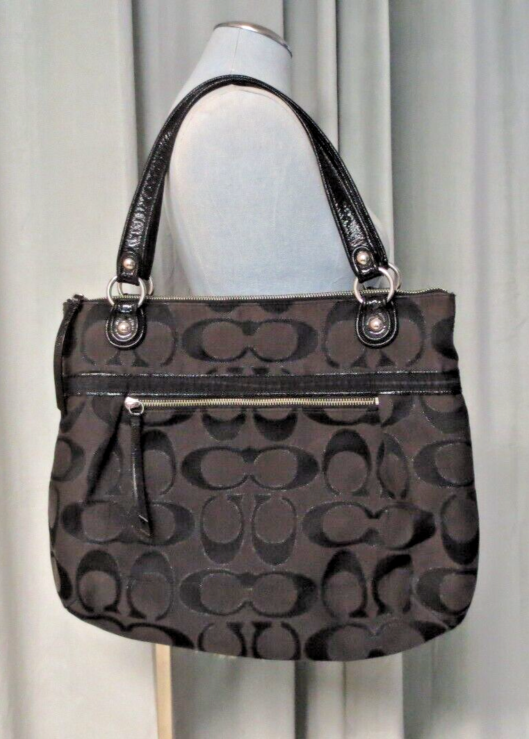 Coach K1120-18979 Shoulder bag Purse Poppy Sateen Signature Coach K1120-18979 Shoulder bag Purse Poppy Sateen Signature