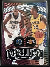 Dwight Howard #25 (56/199) Career Lineage  2019-20 PANINI ILLUSIONS NBA Card