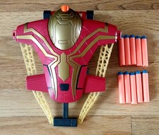 Spider-Man Marvel Web Bolt NERF Blaster Toy for Kids, With 10 Darts. In VGC.