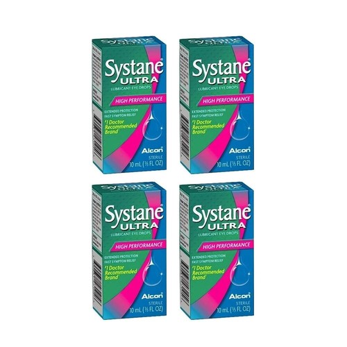 1-10x Gotas para ojos Alcon Systane ultra lubricante alivio de alto rendimiento (10 ml) - Imagen 11 de 14