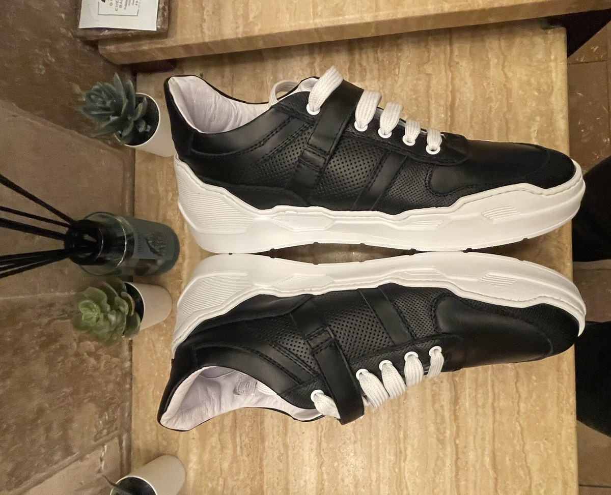 Like New Made In Italy Costume National Shoes ??. comfortable and stylish shoe Italian Flag Mesh Knit Sneakers Italia Sneakers Cool Gift  main image 2