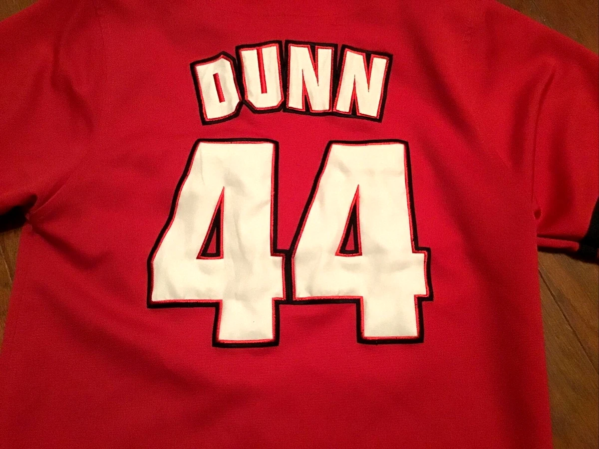 Cincinnati Reds Adam Dunn 44 Baseball Jersey Size Youth Medium