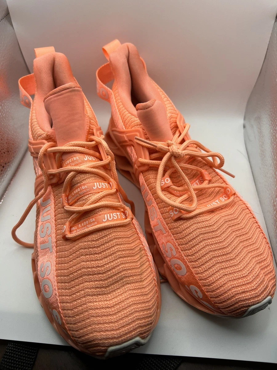 Just SOSO Womens Orange Running Shoes EUR 42 US Size 11 1 2