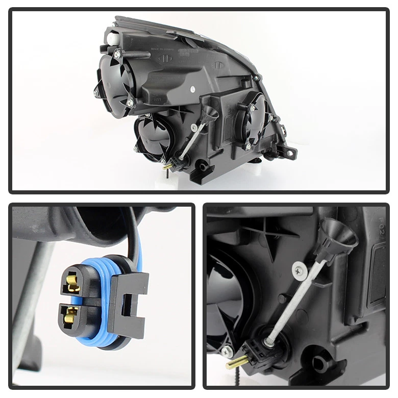 2008-2014 Cadillac CTS CT-S Headlights Headlight Left+Right Halogen Type Light - Imagem 3 de 4