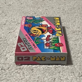 Pac-Man Famicom Complete in Box Manual Postcard Tested Japan